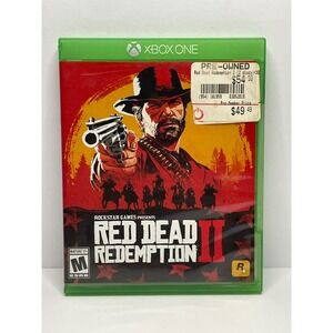 Rockstar Games Red Dead Redemption II 2 Xbox One 4K HDR 2-Disc Set V159